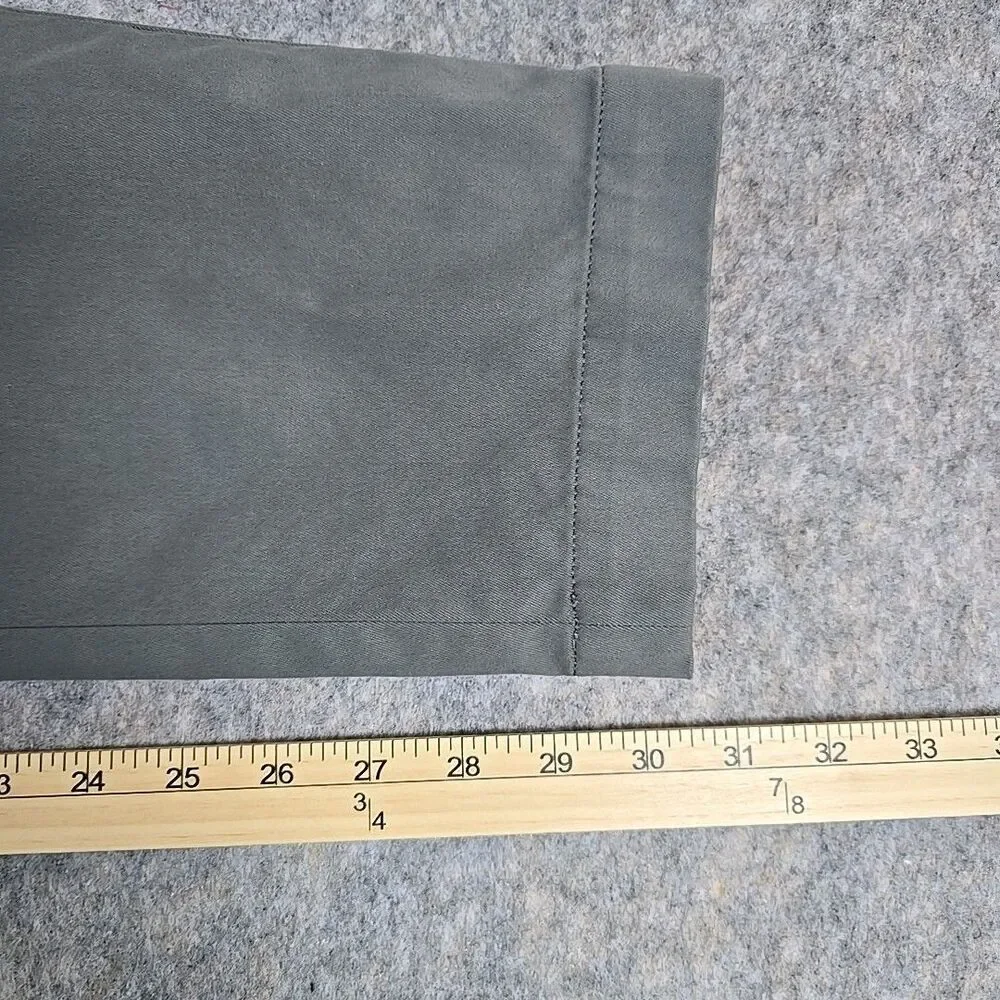 Banana Republic Classic Chinos Pants Mens 35 X 32 Gray Trouser Slack Work 2 Play
